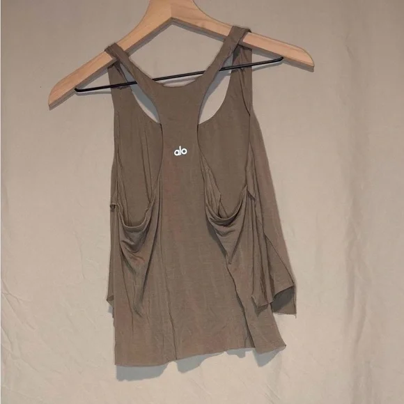 ALO Yoga Women's Brown Tank Top - Picture 1 of 2